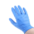 medical examination blue nitrile gloves powder free