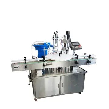 Automated Perfume Small Bottle Filling and Capping Machine with Tow Head Magnetic Pump