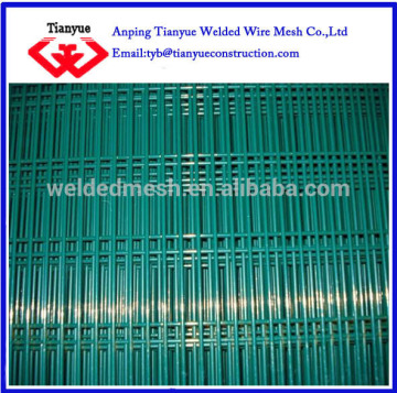 Dark Green PVC Coated 358 anti-climb fence