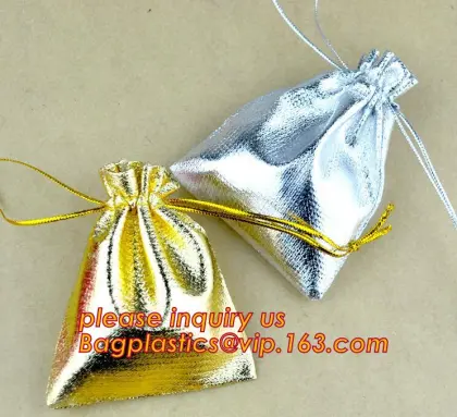 silver bags, gold bags, workmanship velvet jewelry pouch, Velvet Drawstring Dust Bag