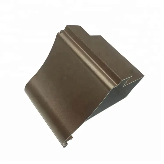 Electrophoresis Rose Golden swing window Aluminum Profiles