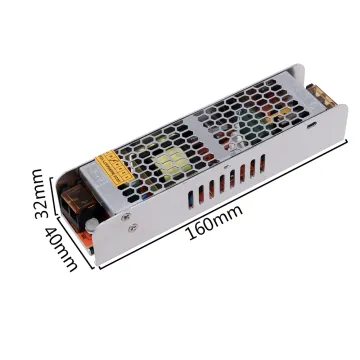 Ultra Slim 12V/24V Constant Voltage LED Power Supply for LED Strips