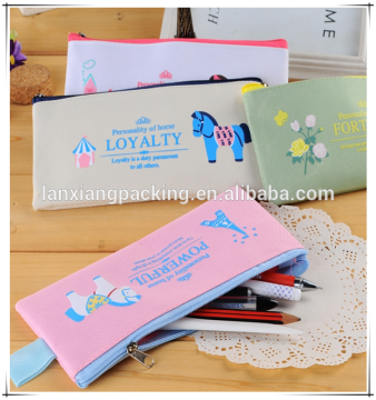 Cheap Cotton Pouch With Zipper,Canvas Packaging Bag