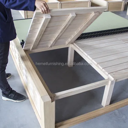 Oriental Tatami and Shoji Bed Customization