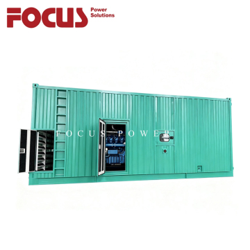 Durable Containerised Genset for Off-Grid Power Supply
