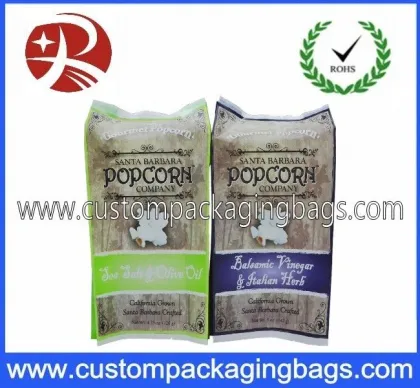 Creative Plastic Laminated Plastic Food Packaging Bags For Popcorn / Cookie