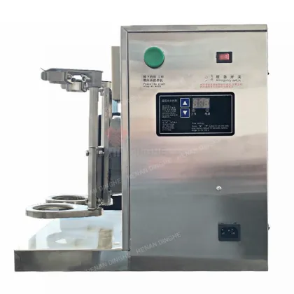 Electric Bubble Boba Milk Tea Shaker: Double Cups Milk Tea Shaking Machine for Bar Equipment