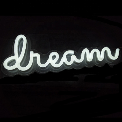 WHITE LIGHT LED NEON LETTERS