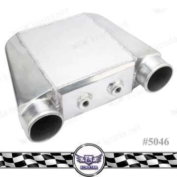 Auto engine cooling 3.5 inch 255x220x115mm Bar & Plate Water to Air Intercooler kits