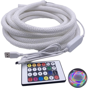 Weave LED Flex Neon Light Strip - Silicone Woven Tube Neon Strip Light