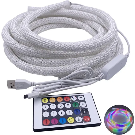 Weave LED Flex Neon Light Strip - Silicone Woven Tube Neon Strip Light