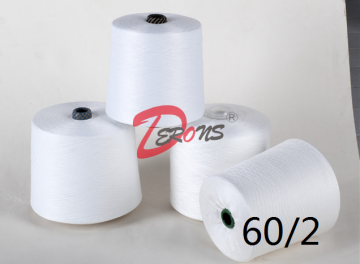 100% Polyester 60S/2 RW Yarn