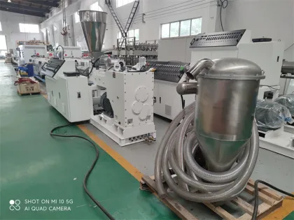 Pvc pipe corrugated production line machinery