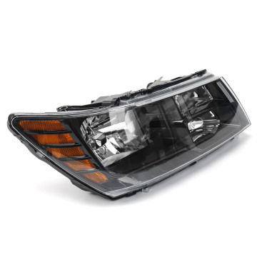Dodge Hành trình 2014-2017 Đèn pha chất lượng cao Assy Đèn pha màu đen Trang trí màu cam 68227072AB 68227073AB