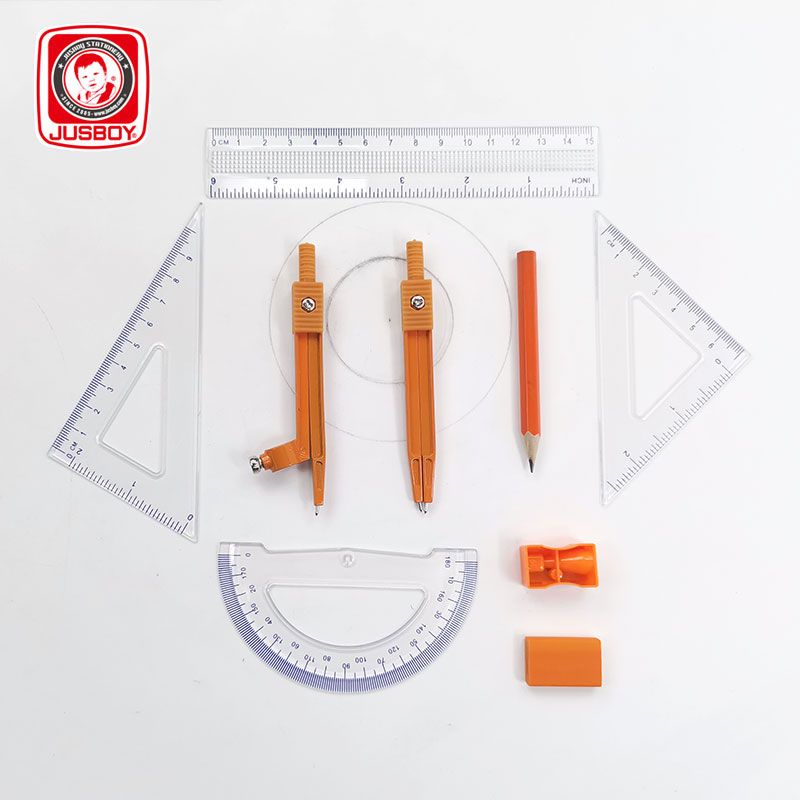 Plastic Math Set Plastic Geometry Set & Math Box, High Quality Plastic Geometry Set ...
