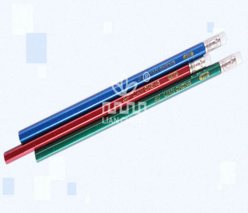 hb Wood Pencil with Eraser Natural Wood Pencil