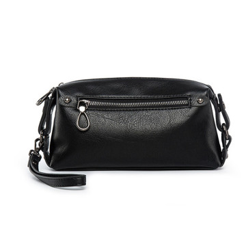 Pu Leather Large Capacity Men Handbag Black Multifunction Phone Wallet Business Man Clutch Bag Fashion New