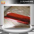 rode PET-folie glazen decoratiefilm