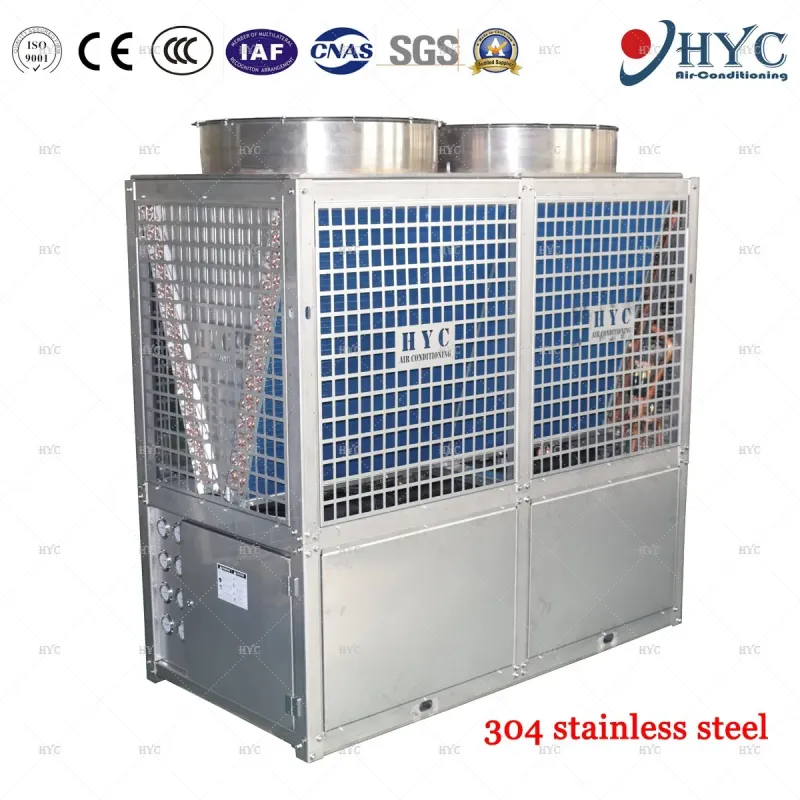 R410A Modular Air Source Heat Pump for Central Air Conditioning