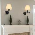 Dimmable Swing Arm Wall Lamp Plug-In Wall Light