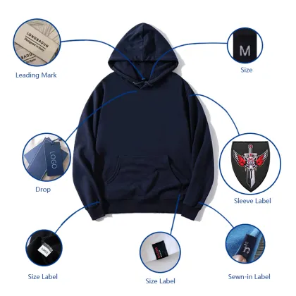 OEM Winter Custom Oversized Cotton Hoodies & Sweatshirts for Men