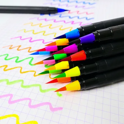 Customized Watercolor Painting Art Supplies: Artist Watercolor Brush Pens