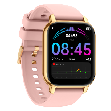 2024 Square Watch Women: การโทร BT, ตรวจสอบความดันโลหิต, นาฬิกาอัจฉริยะพร้อมการแจ้งเตือนข้อความและแสดงเสมอ