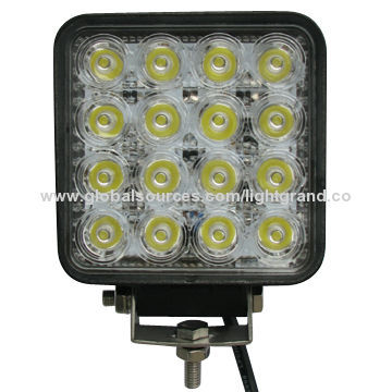 48W Epistar LED Auto LED Work Light, CE/UL Certified for Off-road Car/SUV/Jeep/Tractor/Truck/4x4