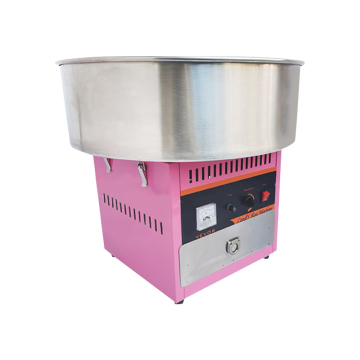 CE Approved Dual-Use Gas and Electric Commercial Cotton Candy Machine with Larger Bowl