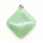 Rhombus Shape Green Aventurine pendant