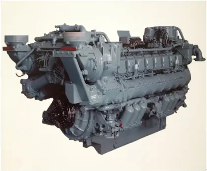MTU-165 Complete Inboard Marine Diesel Engine