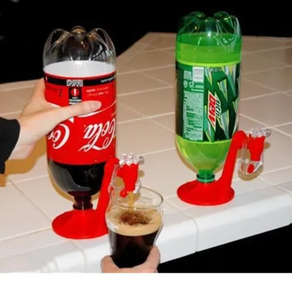 Creative Fizz Soda Saver Dispenser Drinking Cola Dispense Machine Party Gadget