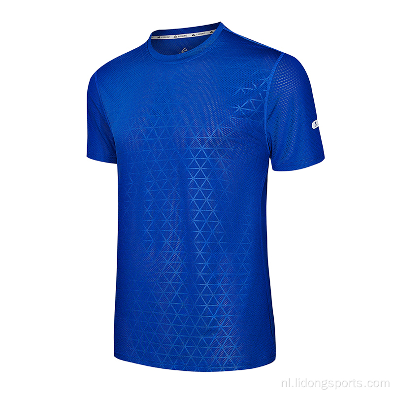 Groothandel van hoge kwaliteit Quick Dry Gym Sport T -shirt