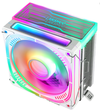RGB 6 Copper Tube Tower Cooling Fan for Computer Mainframe