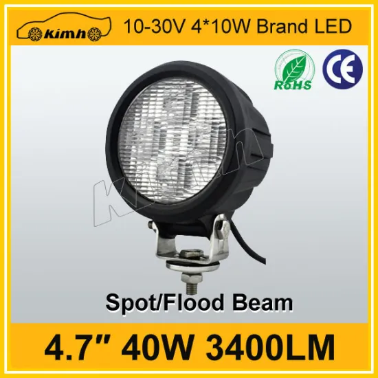 4.7" 40w 3400LM Brand auto led work light