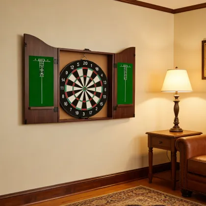 Durable Sisal Dartboard for Family Game Night