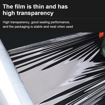 Bungkus Kemasan Plastik Bening LLDPE Stretch Film yang Tahan Lama