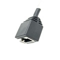 Cavo Ethernet industriale da M12 a RJ45 Adattatore femmina con codifica D a 4 pin