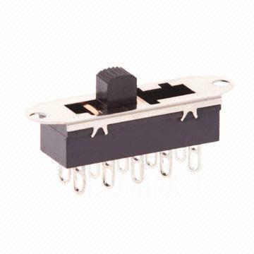 Slide Switches, 100MΩ Insulation Resistance