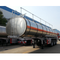 3 axles stainless Steel Fuel Tank Semi-trailer