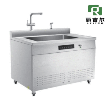 Single-Tank Bubbling System for Kitchen Ingredient Purifying