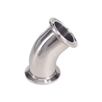 SS304/SS316L Plumbing Pipe Fittings - 45 Degree Tri-Clamp Elbow