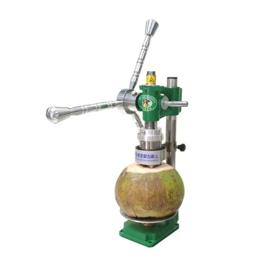 Semi-automatic Green Coconut Drilling Machine Coconut Opener 2020