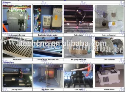 Chinese laser cnc carver machine