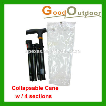 W803 Folding Aluminum Old People Walking Sticks
