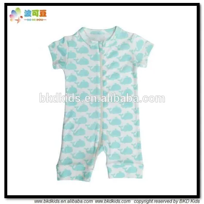 BKD GOTS organic cotton newborn baby jumpsuits