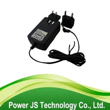 interchangeable plug 24v 0.5a 12v 2a power adapter