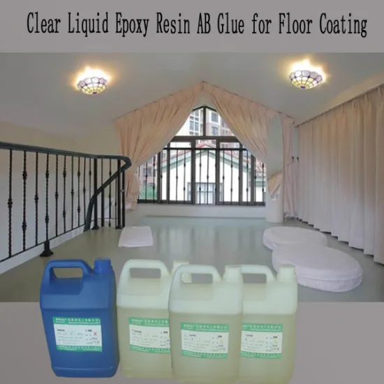 Clear Liquid Epoxy Resin and Hardener for Kitchen Floor