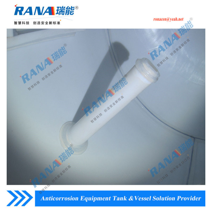 Сталёвы бак з футроўкай PTFE/ECTFE/PVDF для рэакцыйнага чайніка