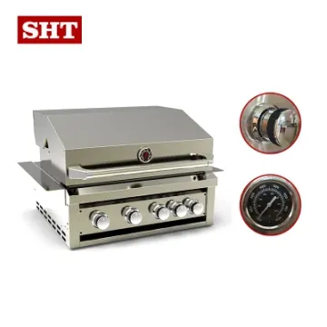 Luxury Modular Griddles BBQ Accessories Gas Commercial Infrared Burner Kebab BBQ Grills